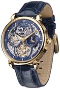 Zegarek Carl von Zeyten CVZ0005GBLS Neukirch Skeleton Sun &amp; Moon Automatic