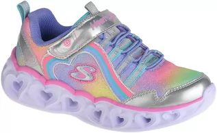 Buty dla dziewczynek - Skechers Heart Lights-Rainbow Lux 302308L-SMLT Rozmiar: 30 - grafika 1