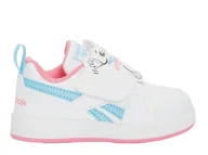 Buty dla dziewczynek - Buty dziecięce Reebok 100232570 REEBOK ROYAL PRIME SNUG Białe - miniaturka - grafika 1