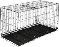 Pozostałe akcesoria dla psów - Springos Kojec dla zwierząt wybieg klatka dla psa 130x60x70 cm UNIWERSALNY - miniaturka - grafika 1