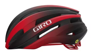 GIRO kask rowerowy szosowy SYNTHE INTEGRATED MIPS II matte black bright red GR-7130770 - Kaski rowerowe - miniaturka - grafika 1