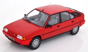 Norev Citroen Bx 16 Trs 1983 Vallelunga Red 1:18 181680 - Samochody i pojazdy dla dzieci - miniaturka - grafika 1