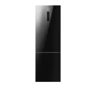 Lodówki - Amica FK3356.4GBDFD Pełny No Frost 185,5cm Czarne szkło - miniaturka - grafika 1