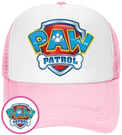Czapki i chusty sportowe męskie - CZAPKA Z DASZKIEM PSI PATROL DLA DZIECI SIATKA RÓŻOWA BEJSBOLÓWKA - miniaturka - grafika 1