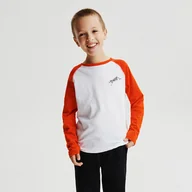 Bluzki dla chłopców - Reserved - Longsleeve z nadrukiem - biały - miniaturka - grafika 1