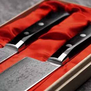 ST Unique Sai VG-10 zest Santoku +Nakiri - Noże kuchenne - miniaturka - grafika 3