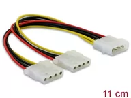 Kable komputerowe i do monitorów - Delock Kabel zasilający Rozgałęźnik Molex - 82100 - miniaturka - grafika 1