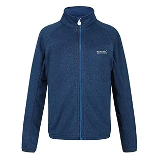 Regatta Uniseks dzieci Avalon pełny zamek dzianinowa elastyczna kurtka softshell miękka powłoka Nautical Blue L - Kurtki i płaszcze dla chłopców - miniaturka - grafika 1
