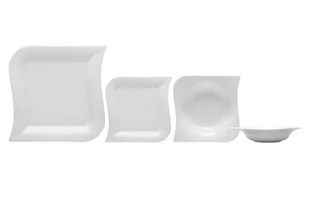 Lubiana S.A.Zakłady Porcelany Stołowej Komplet talerzy dla 6 osób OPERA 036100045500 - Serwisy obiadowe - miniaturka - grafika 1