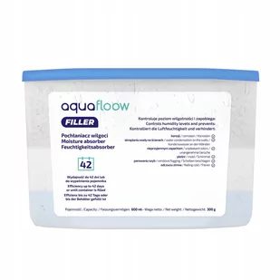 Osuszacz powietrza AquaFloow pochłaniacz wilgoci osuszacz powietrza 600 ml na parowanie szyb - Domowe osuszacze powietrza - miniaturka - grafika 1