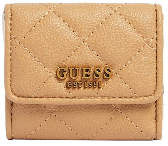 Guess, Guess, Textile Wallet, SWQB8558440, Beige, For Women For Women