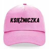 Czapki i chusty sportowe męskie - Czapka Daszek Róż Na Wiosnę KSIĘŻNICZKA Napisy Wz - miniaturka - grafika 1
