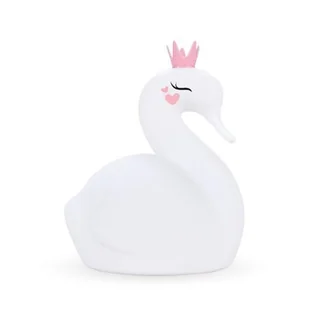 Innogio Lampka Silikonowa Princess Łabądź Kolory - Lampy stojące - miniaturka - grafika 1