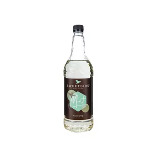 Syrop Sweetbird Mint, 1 l - Śmietanki i dodatki do kawy - miniaturka - grafika 1