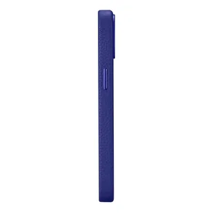 iCarer Litchi Premium Leather Case skórzane etui iPhone 14 magnetyczne z MagSafe ciemnoniebieski (WMI14220709-DB) - Etui i futerały do telefonów - miniaturka - grafika 6