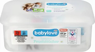 Babylove Chusteczki Nawilżane 80 Szt.+ Pudełko - Chusteczki nawilżane - miniaturka - grafika 1