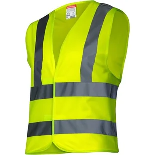 Kamizelka Ostrzegawcza 4 Pasy, Żółta, "3XL", Ce, Lahti - Akcesoria motoryzacyjne - miniaturka - grafika 1