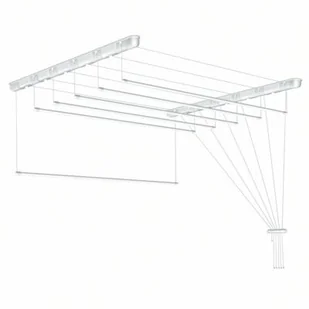 Suszarka sufitowa 6 x 130 cm - Suszarki na ubrania - miniaturka - grafika 1