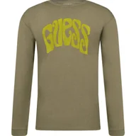 Koszulki dla chłopców - Guess Longsleeve | Oversize fit - miniaturka - grafika 1