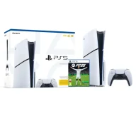 Konsole Playstation - Sony PlayStation 5 Slim D Chassis PS5 1TB z napędem + EA SPORTS FC 25 - miniaturka - grafika 1