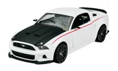 Samochody i pojazdy dla dzieci - MAISTO 2014 FORD MUSTANG STREET RACER BIAŁY 1:24 31506 - miniaturka - grafika 1