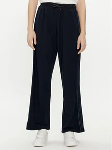 Tommy Hilfiger Spodnie dresowe UW0UW04771 Granatowy Relaxed Fit - Spodnie sportowe damskie - miniaturka - grafika 1