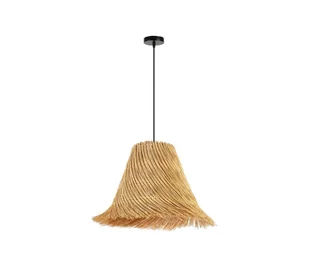 Immax 08273L - Żyrandol na lince NATURALEZA 1xE27/40W/230V śr. 45 cm rattan - Lampy sufitowe - miniaturka - grafika 1