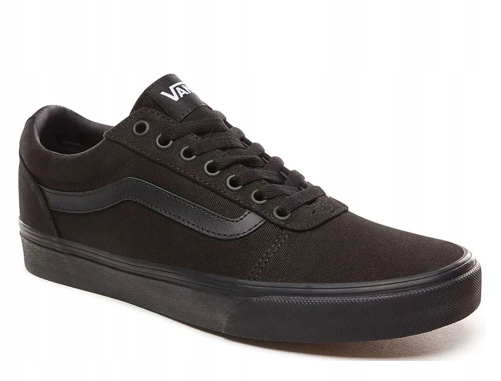 VANS WARD MĘSKIE TRAMPKI CZARNE Z LOGO 39 26IA