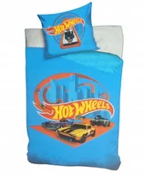 Pościel - POŚCIEL HOT WHEELS WYŚCIGI SAMOCHODY 160 x 200 Komplet Pościeli Dziecięcej - miniaturka - grafika 1