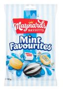 Cukierki - Maynards Bassetts- Mint Favourites Miętówki 192g - miniaturka - grafika 1