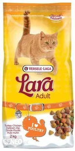 Versele-Laga Versale-Laga Lara Adult Turkey&Chicken 2 kg - Sucha karma dla kotów - miniaturka - grafika 1