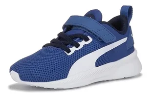 PUMA Sneakersy dziecięce Flyer Runner V Inf Sneaker, Niebieski Galaxy Blue Puma White Peacoat 02, 25 EU - Buty dla dziewczynek - miniaturka - grafika 1