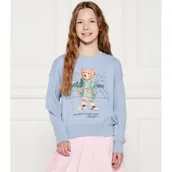 Bluzy dla dziewczynek - POLO RALPH LAUREN Bluza | Relaxed fit - miniaturka - grafika 1