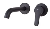 Baterie umywalkowe - Concealed bath and washbasin faucet RUBINETA TORINO-1F, black - miniaturka - grafika 1
