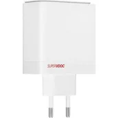 Ładowarki do telefonów - OnePlus Ładowarka sieciowa SuperVOOC 100W USB-C, USB-A + kabel, biała - miniaturka - grafika 1