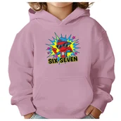 Bluzy dla dziewczynek - BLUZA DZIECIĘCA 67 SIX SEVEN VIRAL 134-140 CHŁOPIĘCA DZIEWCZĘCA PREZENT - miniaturka - grafika 1