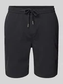 Spodenki męskie - Szorty o kroju regular fit z elastycznym pasem - miniaturka - grafika 1