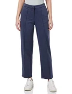 Spodnie damskie - Bestseller A/S Damskie spodnie VIAMIRI RW Ancle Pants, Navy Blazer, S, granatowy blezer, S - miniaturka - grafika 1