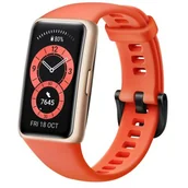 Smartband - Huawei Band 6 Czerwony - miniaturka - grafika 1