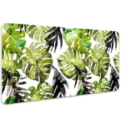 Podkładki na biurko - Mata na biurko Liście na obrazie 100x50 cm - miniaturka - grafika 1