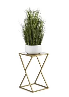 Kwietnik nowoczesny LOFT złoty 40 cm - Kwietniki - miniaturka - grafika 1