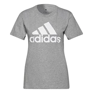 adidas Koszulka damska W Bl T, wielokolorowy (Brgrin/biały), XS - Koszulki i topy damskie - miniaturka - grafika 1