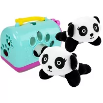 Import LEANToys Mała Panda z Transporterem Maskotka - Maskotki i pluszaki - miniaturka - grafika 1