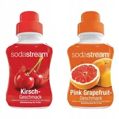 Syropy i koncentraty owocowe - 2 X Syrop Do Sodastream Grejpfrut Wiśnia 375 Ml - miniaturka - grafika 1