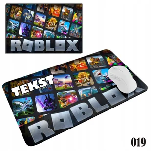 PODKŁADKA POD MYSZKĘ MYSZ WZORY DO WYBORU - ROBLOX GRY 29x36cm - Podkładki pod mysz - miniaturka - grafika 1