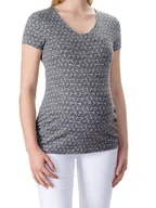 Koszulki i topy damskie - Damski T-shirt ciążowy szary Bellybutton Maternity, r.M - miniaturka - grafika 1