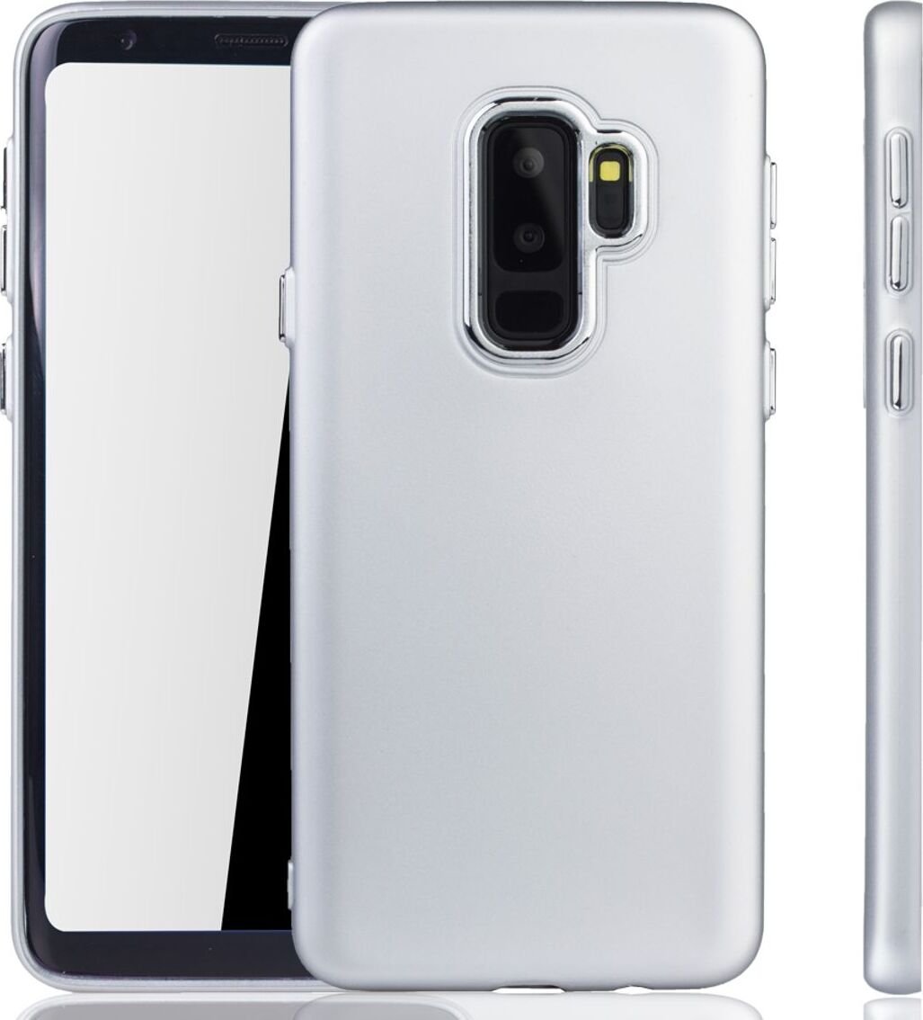 Pokrowiec Samsung Galaxy S9 Plus - Pokrowiec na telefon komórkowy Samsung Galaxy S9 Plus - Etui na telefon komórkowy w kolorze srebrnym