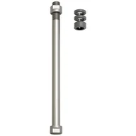 Trenażery rowerowe - TACX Trenażer wtykowe M12 x 1.50 do E-Thru-170, 0 MM oś, czarna, One Size T-1710 - miniaturka - grafika 1