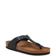 Klapki i japonki męskie - Birkenstock Japonki Gizeh | z dodatkiem skóry - miniaturka - grafika 1