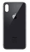 Części serwisowe do telefonów - Klapka Plecki Tył iPhone XS Max Black Duże oczko - miniaturka - grafika 1